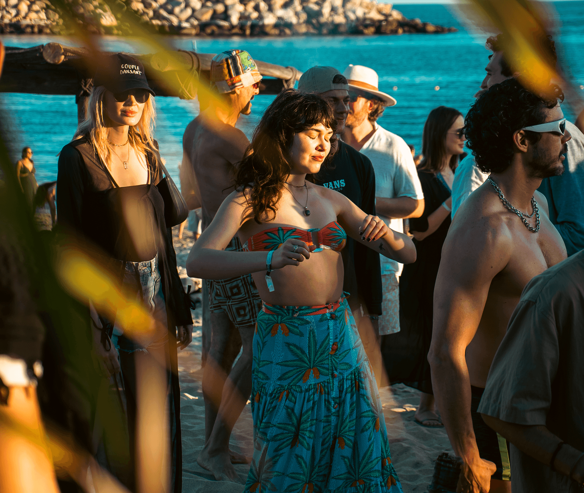 Atardecer en la playa