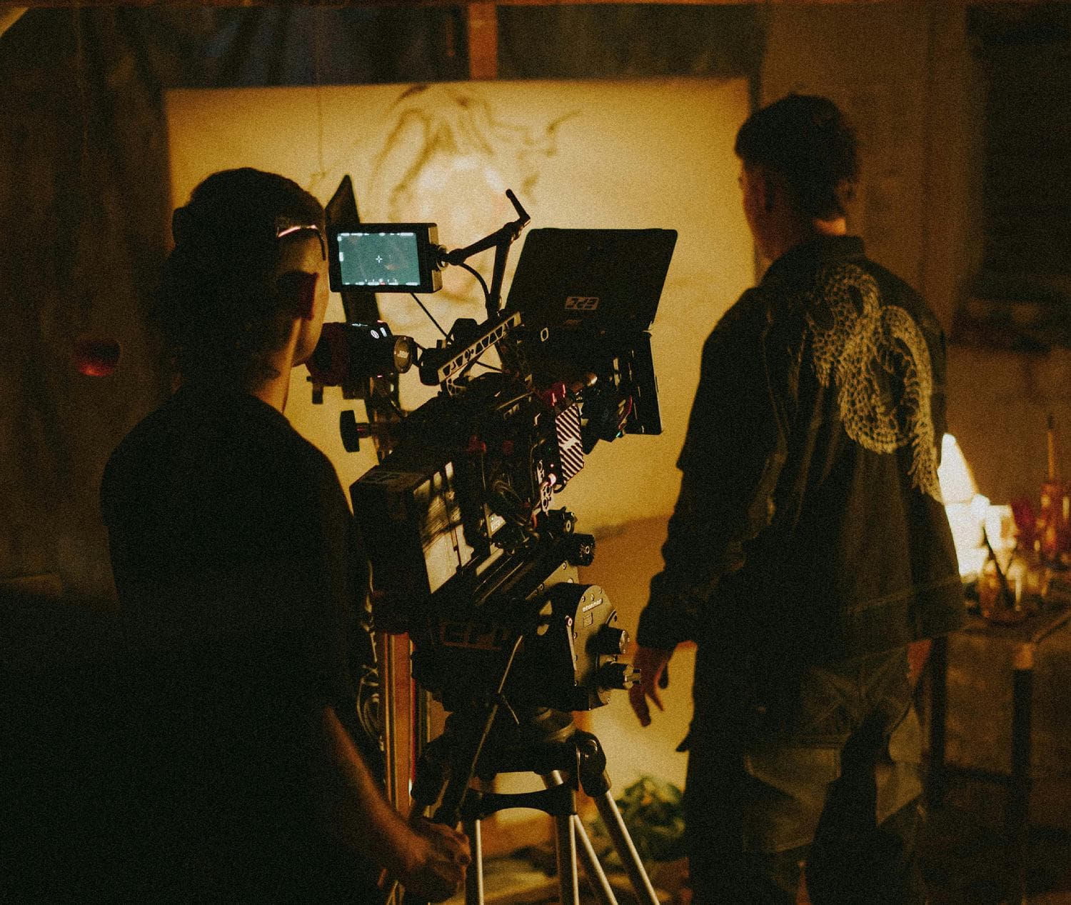 Networking en evento de cine